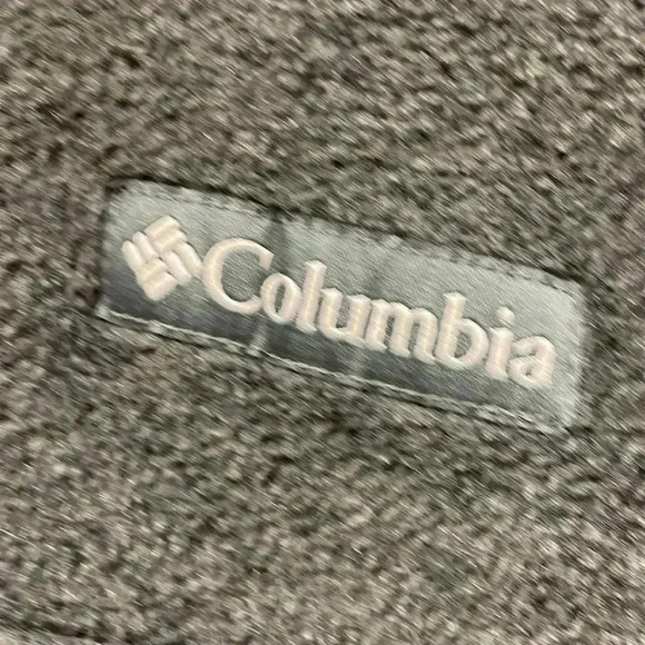 COLUMBIA black 1/4 zip fleece jacket. Size XL. Work casual vacation cold warm - Picture 3 of 6